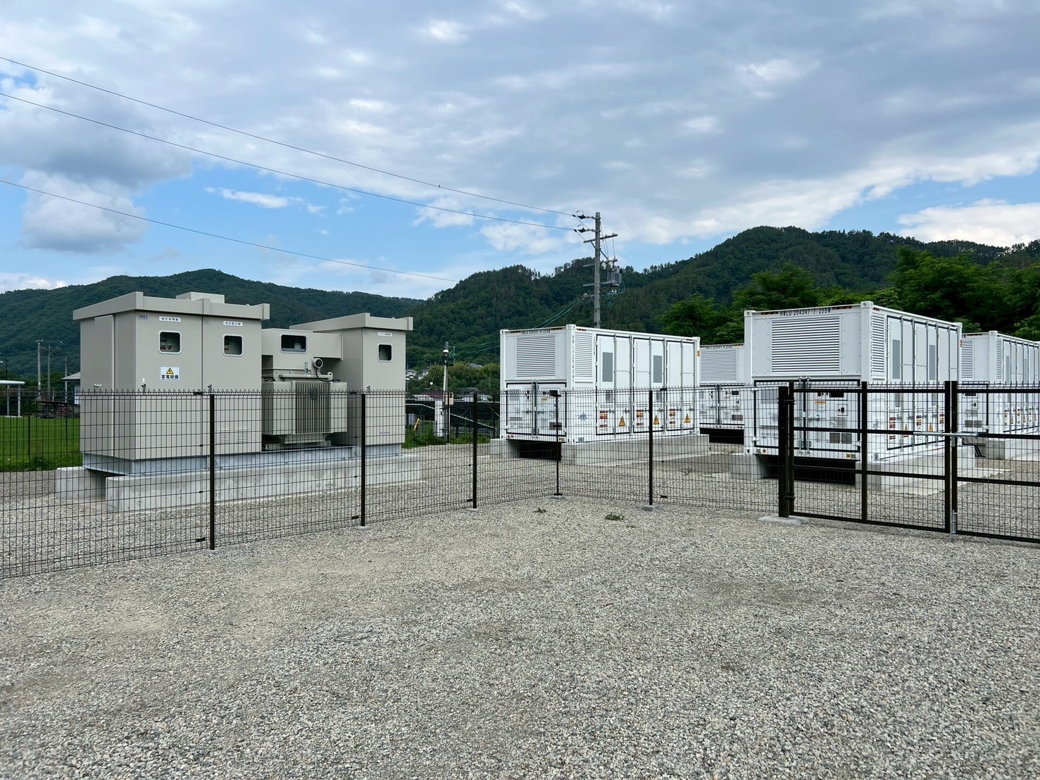 蓄電池事業 実設備