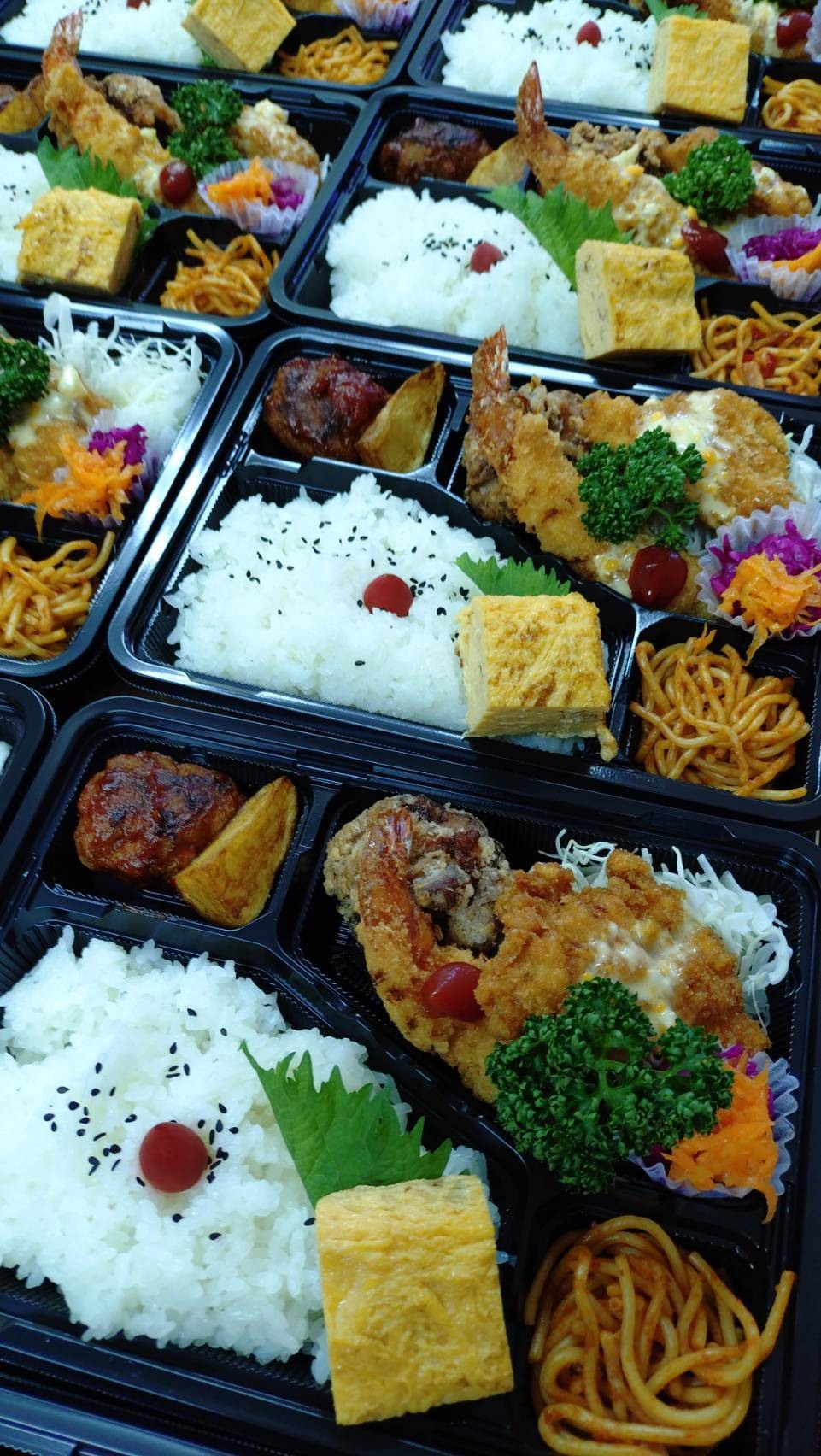 彩り豊かなお弁当